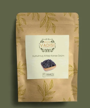 Siyah Kuru Üzüm 750 Gr