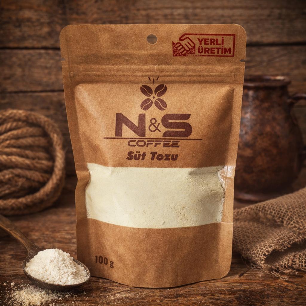 N&S Süt Tozu 100 gr N&S Süt Tozu 500 Gr - Görsel 1