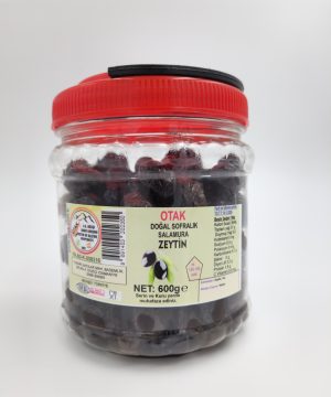 Otak Zeytin Sofralık Siyah (150-190) 600 Gr